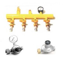 ΣΕΤ συνδεσης 4 φιαλών υγραερίου